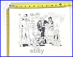 1993 Spawn Cerebus Parody Prints Starchild Artist signed by Smith and Dave Sim
