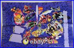 1994 MARVEL COMICS NABISCO SCHOOL RULER 14.5X22 POSTER/BOOK WRAP Lot of 5