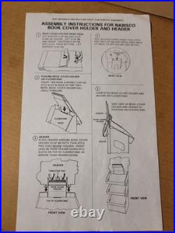 1994 MARVEL COMICS NABISCO SCHOOL RULER 14.5X22 POSTER/BOOK WRAP Lot of 5