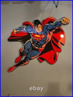 1994 Superman Wood Laminated Wall Art