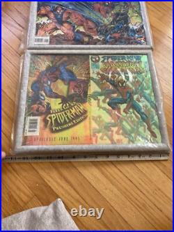 1995/1996 SpiderMan Maximum Clonage Alpha & Omega Cover Marvel Comics Poster Set
