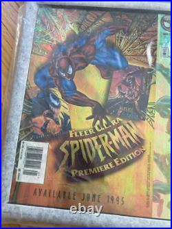1995/1996 SpiderMan Maximum Clonage Alpha & Omega Cover Marvel Comics Poster Set