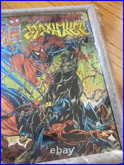 1995/1996 SpiderMan Maximum Clonage Alpha & Omega Cover Marvel Comics Poster Set