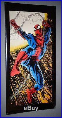 1995 Marvel 5 x 2 1/2 ft Amazing Spider-Man 60x30 comic book door poster 1990's