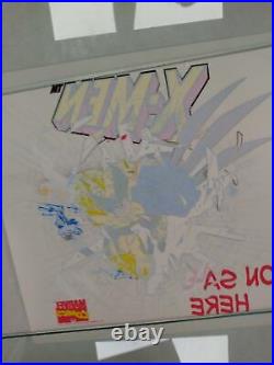 1995 Sam Kieth WOLVERINE Comic Store PROMO Vinyl Window Cling 22x22 X-Men On Sal