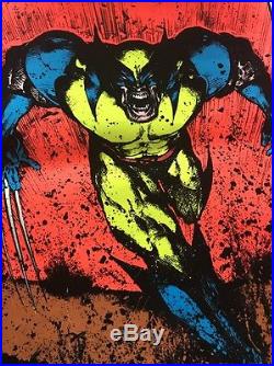 1996 Marvel Comics Wolverine #405 35 X 23 Velvet Blacklight Poster
