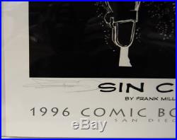 1996 SDCC EXPO PROMO PRINT #260/500 SIN CITY HAND SIGNED Frank Miller