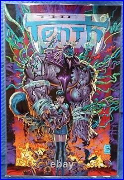 1997 Very Rare Large The Tenth Comics Promotion Main Cover Poster 28 x 42