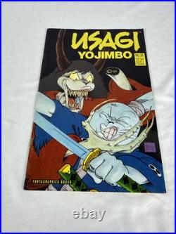 1999 Signed Stan Sakai Usagi Yojimbo Poster Autographed & 3 Comic Books