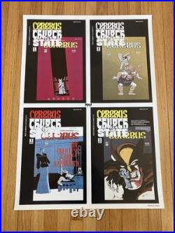 2 1991 Dave Sim Cerebus Comic Book Dealer poster Marvel Wolverine like no other