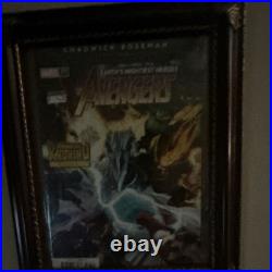 2 Marvel Avengers Framed Comic Book Cover Poster Art Print Wall Decor