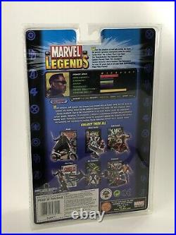 2003 Marvel Legends Series V Blade Figure ToyBiz Poster Book Motorcycle NIB