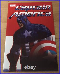 2005 Marvel Toybiz Captain America (From The Avengers) Poster Mini Pinup Book