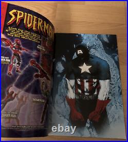 2005 Marvel Toybiz Captain America (From The Avengers) Poster Mini Pinup Book