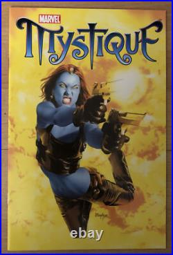 2005 Marvel Toybiz Mystique (From The X-Men) Poster Mini Pinup Book