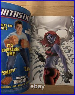 2005 Marvel Toybiz Mystique (From The X-Men) Poster Mini Pinup Book