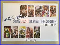 2015 SDCC Alex Ross Marvel Signature Series Art Print Portfolio #247/250 Sealed