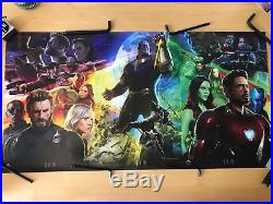 2017 SDCC ComicCon Avengers Infinity War Set of 3 Marvel Movie Posters