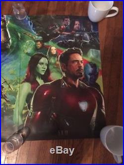 2017 SDCC Marvel Infinity Wars Poster 3 Piece Set