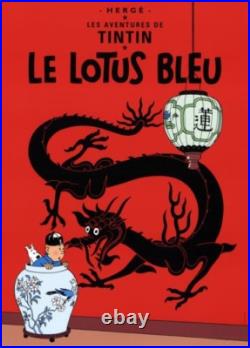 22 Assorted Herge Tintin Posters Complete Catalogue. Mint. Moulinsart printed