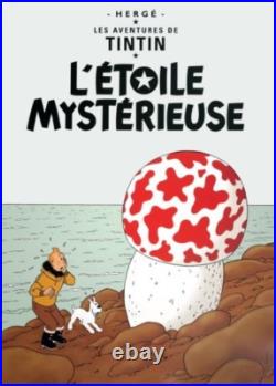22 Assorted Herge Tintin Posters Complete Catalogue. Mint. Moulinsart printed