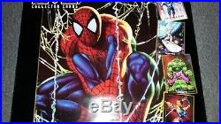 26 x 36 1992 Promo Poster Spiderman Marvel Masterpieces Signed Joe Jusko #/2500