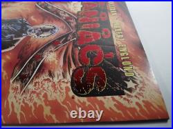 2x-signed Robert Englund 2001 Maniacs Poster + Special #1 Red Foil Variant