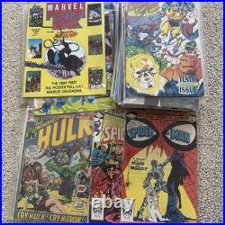 40 Marvel Comics Poster Book Hulk Daredevil Spiderman X-men & Civil War 4 Signed