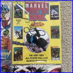 40 Marvel Comics Poster Book Hulk Daredevil Spiderman X-men & Civil War 4 Signed