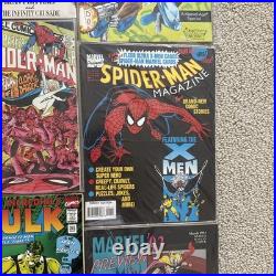 40 Marvel Comics Poster Book Hulk Daredevil Spiderman X-men & Civil War 4 Signed