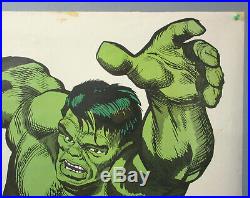42 Original 1966 Incredible Hulk Marvel Comic posterAvengers/1960s Marvelmania