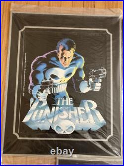 5 punisher Marvel Poster Print 1987-1990 Comic Images 13x15.5 vintage