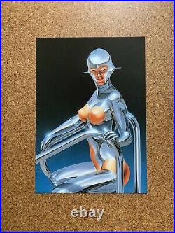 6 PRINTS Taco 1988 Hajime SORAYAMA Sexy Robots Posterbook Be@rbrick KAWS