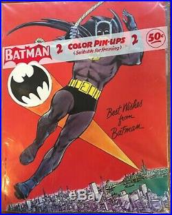 6 VINTAGE BATMAN PRINTS 1966 Batman, Robin, Joker, Riddler & Penguin