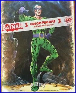 6 VINTAGE BATMAN PRINTS 1966 Batman, Robin, Joker, Riddler & Penguin