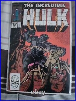 7 Hulk comics & 5 Thor Comics with Thor poster(John Beatty Certificate)