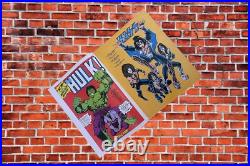 A Marvel Super Special KISS Comic Book No 2 1978 EXCELLENT Poster withStains