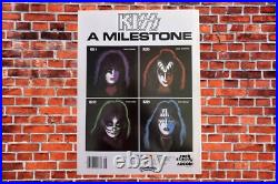 A Marvel Super Special KISS Comic Book No 2 1978 EXCELLENT Poster withStains