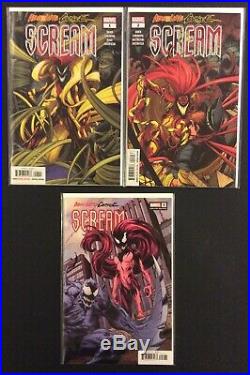 ABSOLUTE CARNAGE #1 5 +MINI SERIES Comic COMPLETE 24 Books Promo Poster Tattoo