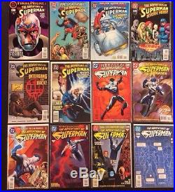 ADVENTURES OF SUPERMAN #500 600+ Full Run Comic Books #500 White Poly +Poster