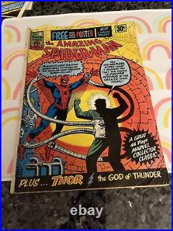 AMAZING SPIDER-MAN # 3 AUSTRALIAN COMIC NEWTON (1975) WithPOSTER