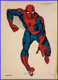 AMAZING SPIDER-MAN MMMS CLUB POSTER Marvel RARE Personality Posters 1966