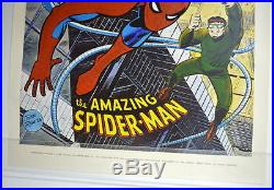 AMAZING SPIDER-MAN POSTER MARVELMANIA 1970 John Romita Art Mail Order ONLY