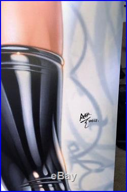 ARMANDO HUERTA LAURA DORE 38x80 BANNER USED IN SAN DIEGO COMIC CON'18 SIGNED