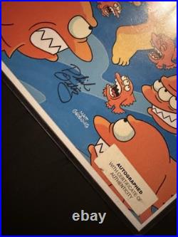 AUTOGRAPHED The Simpsons Comic Book Cover Poster #224 with COA
