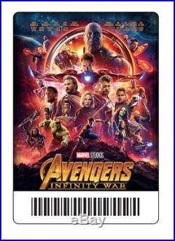 AVENGERS INFINITY WAR Cast Signed DS Signed Movie Poster Marvel Comics DEADPOOL