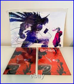 Absolute Batman #22 Jock Variants with Poster Double Signed Foil and Trade