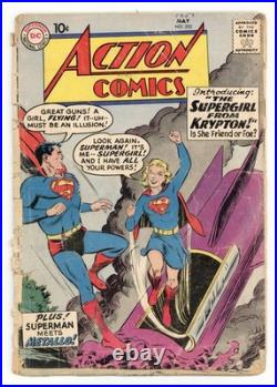 Action Comics #252 PR 0.5 1959 1st app. Supergirl