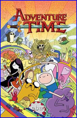 Adventure Time Book Cover Cartoon TV Series Poster Art Print