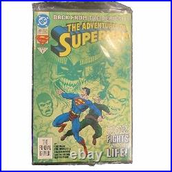 Adventures of Superman 500th Special Edition DC Comics With Original Poster RARE